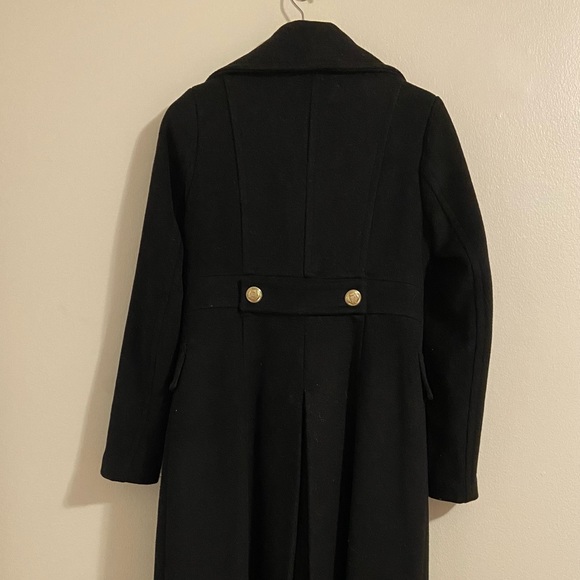 SOLD Karl Lagerfeld Wool Blend Military Coat - Picture 5 of 7